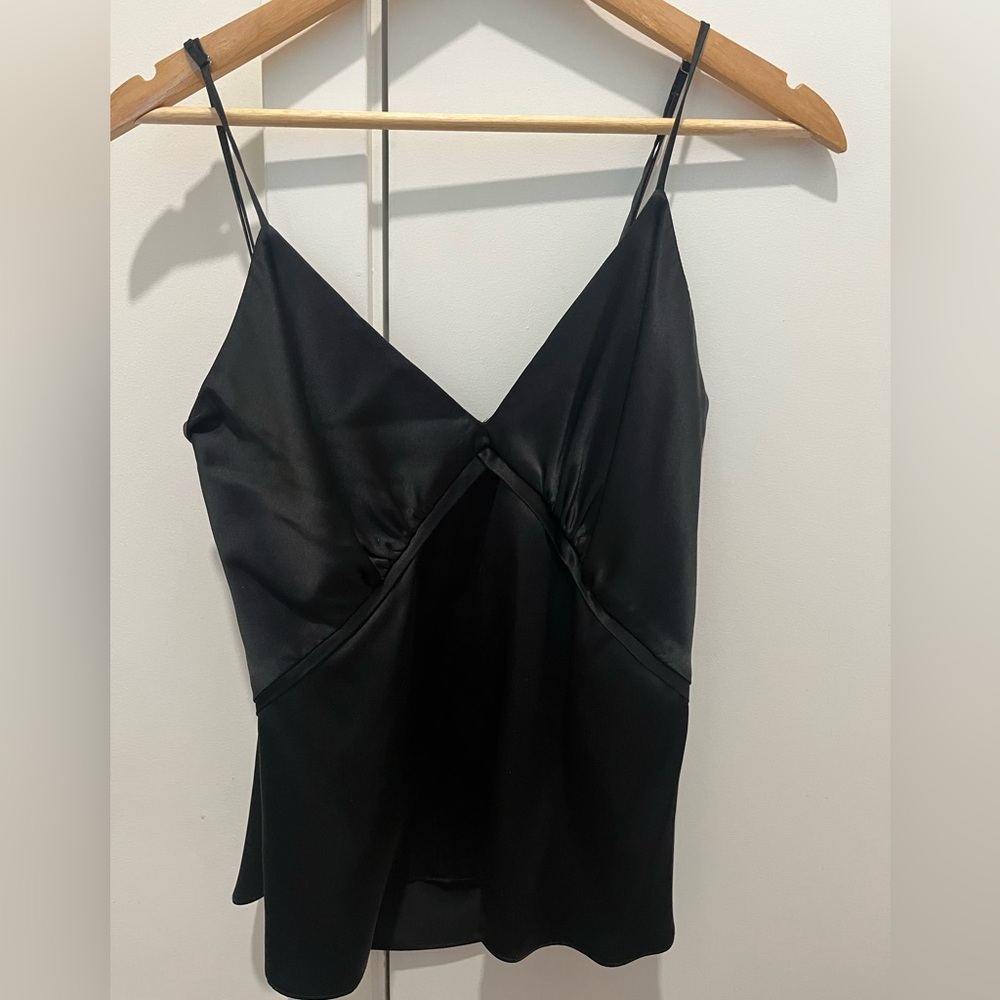 TWP Perfect Cami in Black NWT, Size Medium